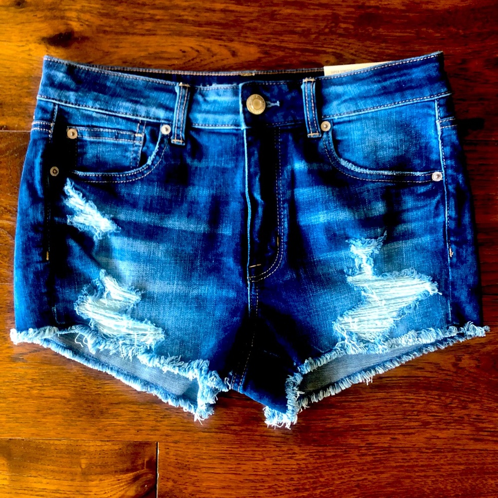 A.E.O. HI-RISE SHORTIE SUPER STRETCH X